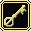 Pixel artwork of a key.